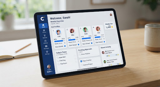 Chorify Parent Portal on iPad
